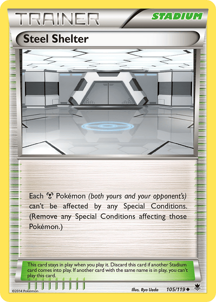 Steel Shelter (105/119) [XY: Phantom Forces] (Online Only)
