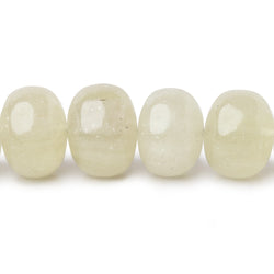 7.5-13.5mm Libyan Desert Glass Plain Rondelles & Rounds 18 inch 55 Beads AAA (ONLINE ORDER ONLY)
