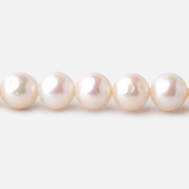 7.5-8.5mm Off White Chinese Akoya Saltwater Pearls 16 inch 53 pieces A (ONLINE ORDER ONLY)