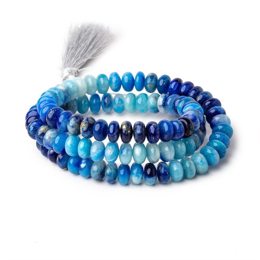 7.5-8mm Afghanite Plain Rondelle Beads 18 inch 98 pieces AAA (ONLINE ORDER ONLY)