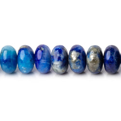 7.5-8mm Afghanite Plain Rondelles 18 inch 98 Beads AAA (ONLINE ORDER ONLY)