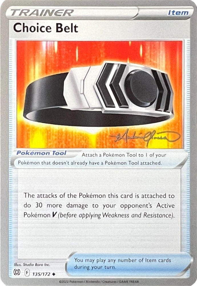 Choice Belt (135/172) (The Shape of Mew - Andre Chiasson) [World Championships 2022] (Online Only)