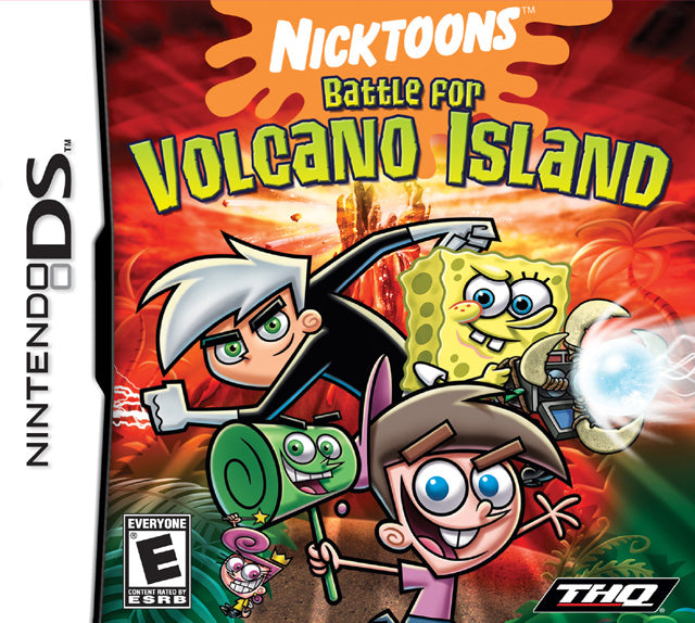Nicktoons Battle for Volcano Island (Nintendo DS) (ONLINE ORDER ONLY)