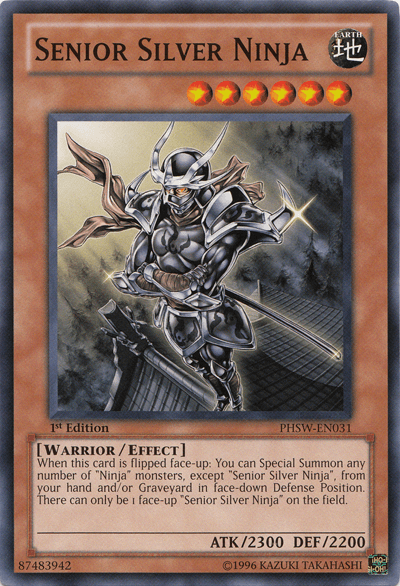 Senior Silver Ninja [PHSW-EN031] Common (ONLINE ORDER ONLY)