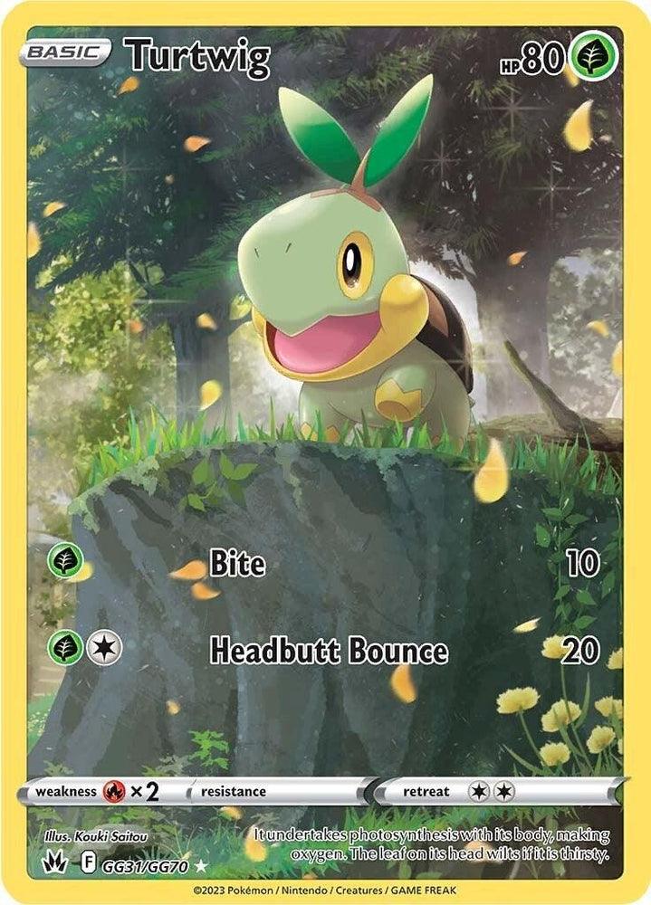 Turtwig (GG31/GG70) [Sword & Shield: Crown Zenith] (Online Only)