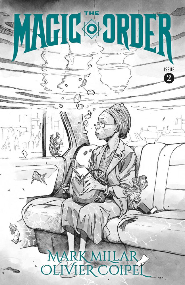 MAGIC ORDER #2 (OF 6) Oliver Coipel Sketch Variant (MR) (07/18/2018) (ONLINE ORDER ONLY)