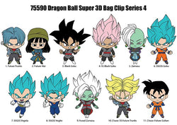 Dragon Ball Super 3D Foam Bag Clip – Series 4 Blind Bag