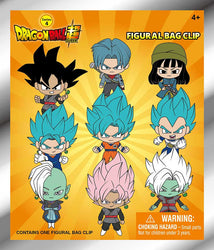 Dragon Ball Super 3D Foam Bag Clip, Series 4 (ONLINE ORDER ONLY)