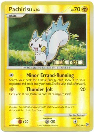Pachirisu (35/130) [Burger King Promos: 2008 Collection] (Online Only)