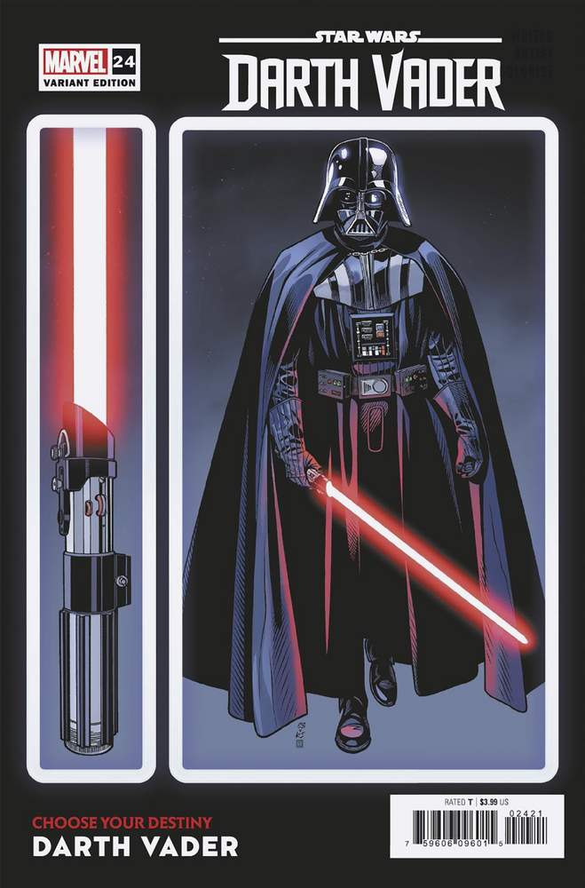 Star Wars Darth Vader #24 B Chris Sprouse Choose Your Destiny Variant (06/29/2022) Marvel (ONLINE ORDER ONLY)