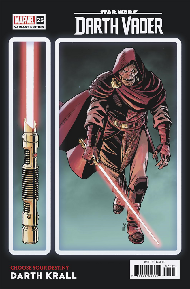 Star Wars Darth Vader #25 B Chris Sprouse Choose Your Destiny Variant (07/20/2022) Marvel (ONLINE ORDER ONLY)