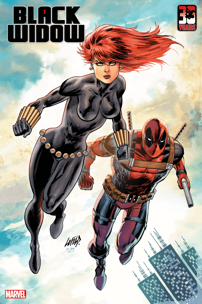 Black Widow #13 Rob Liefeld Deadpool 30th Variant (01/05/2022) Marvel (ONLINE ORDER ONLY)