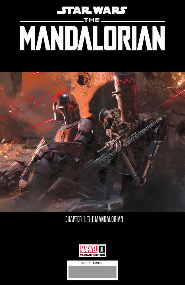 Star Wars Mandalorian #1 1:10 Concept Art Variant (07/13/2022) Marvel (ONLINE ORDER ONLY)