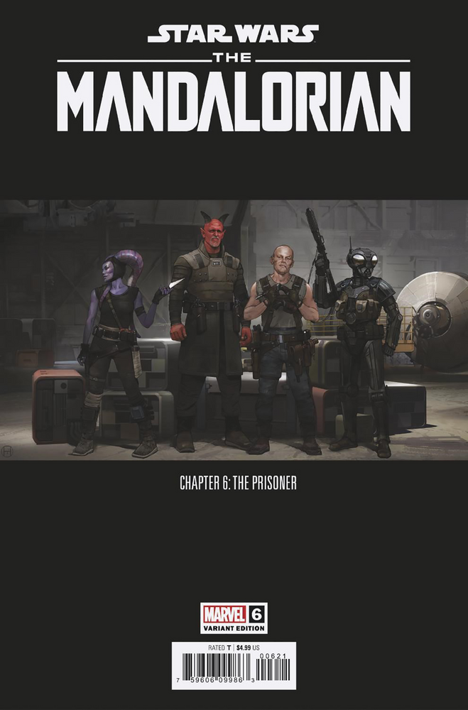 Star Wars The Mandalorian #6 B Concept Art Variant (12/14/2022) Marvel (ONLINE ORDER ONLY)
