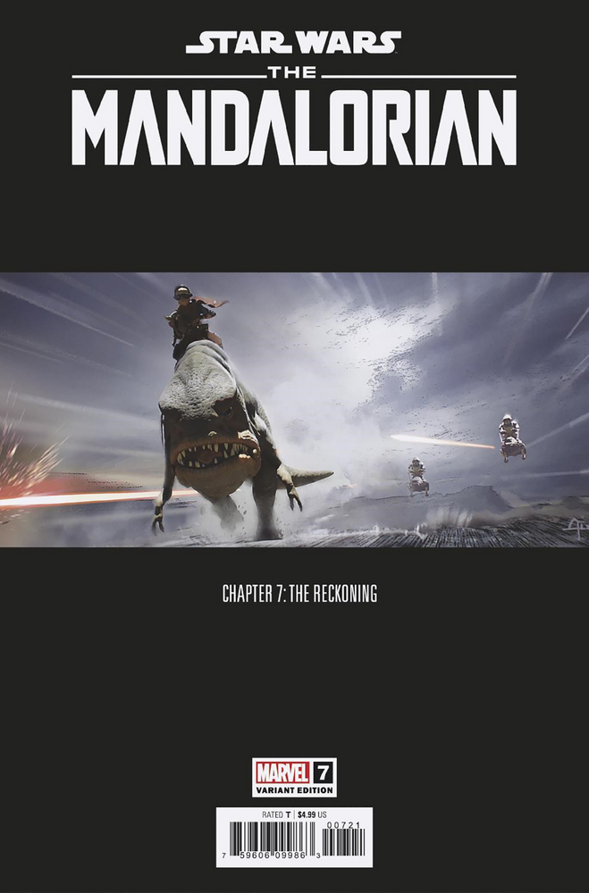 Star Wars The Mandalorian #7 B Concept Art Variant (01/11/2023) Marvel (ONLINE ORDER ONLY)