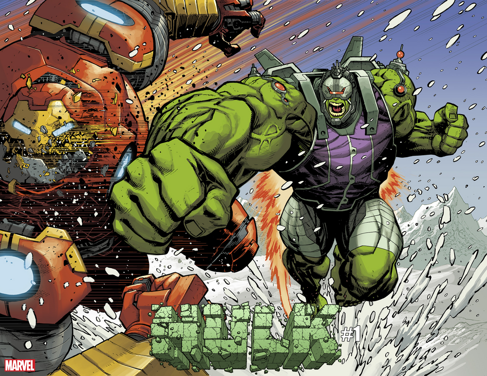 Hulk #1 2nd Print Ryan Ottley Wraparound Variant (01/19/2022) Marvel (ONLINE ORDER ONLY)