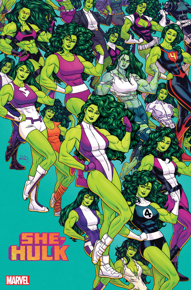 She-Hulk #4 B Russell Dauterman Variant (06/29/2022) Marvel (ONLINE ORDER ONLY)