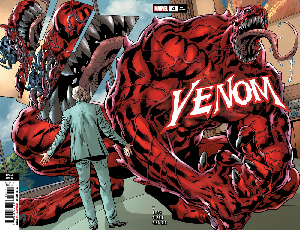 Venom #4 2nd Print Bryan Hitch Variant (03/02/2022) Marvel (ONLINE ORDER ONLY)
