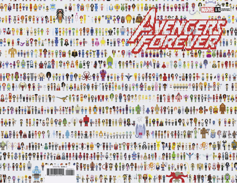 Avengers Forever #15 C Daniel Hainsworth Connecting Wraparound Variant (03/15/2023) Marvel (ONLINE ORDER ONLY)