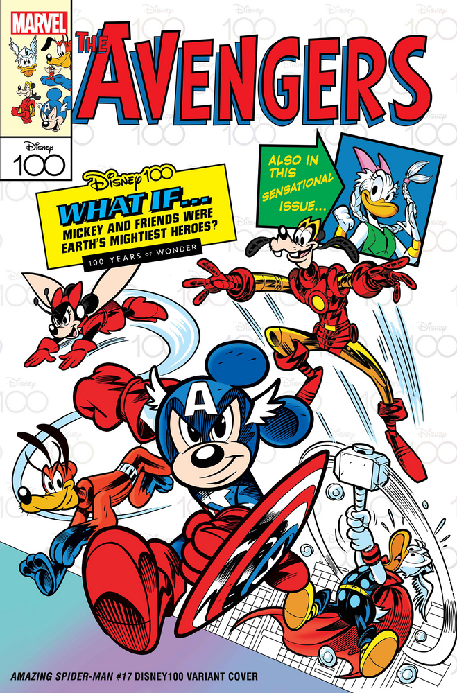 Amazing Spider-Man #17 D Disney 100 Pastrovicchio Avengers 4 Homage Variant [Dwb] (01/11/2023) Marvel (ONLINE ORDER ONLY)