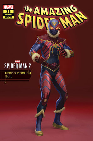 Amazing Spider-Man #38 F Stone Monkey Suit Variant [Gw] (11/22/2023) Marvel (ONLINE ORDER ONLY)