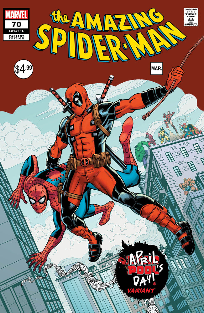 Amazing Spider-Man #70 Brent Schoonover April Pool'S Day Variant [Doom] (Online Order Only)