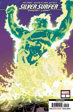 Silver Surfer Ghost Light #1 2nd Print Variant (03/15/2023) Marvel (ONLINE ORDER ONLY)