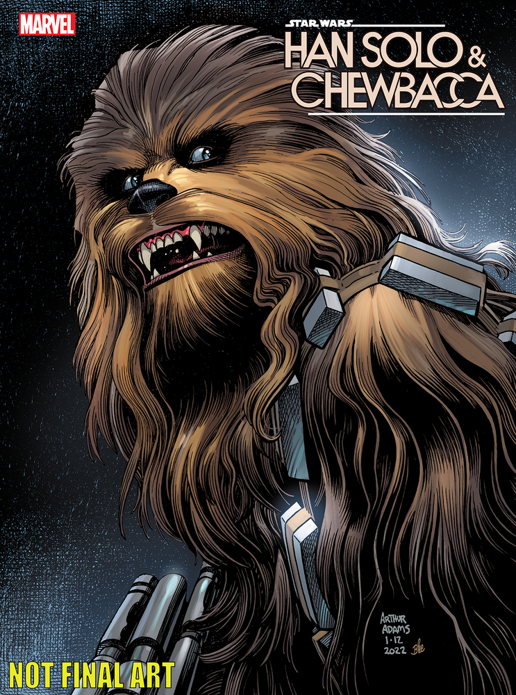 Star Wars Han Solo Chewbacca #2 B Arthur Adams Variant (04/27/2022) Marvel (ONLINE ORDER ONLY)