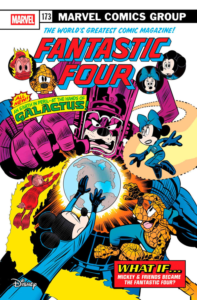 Fantastic Four #31 Claudio Sciarrone Disney What If? Fantastic Four Homage Variant [Doom] (Online Order Only)
