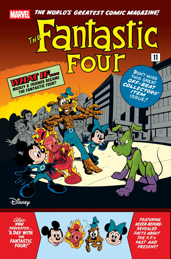 Fantastic Four #32 Emilio Urbano Disney What If? Fantastic Four Homage Variant [Doom] (Online Order Only)