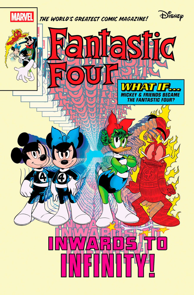 Fantastic Four #33 Giulia Lomurno Disney What If? Fantastic Four Homage Variant [Doom] (Online Order Only)