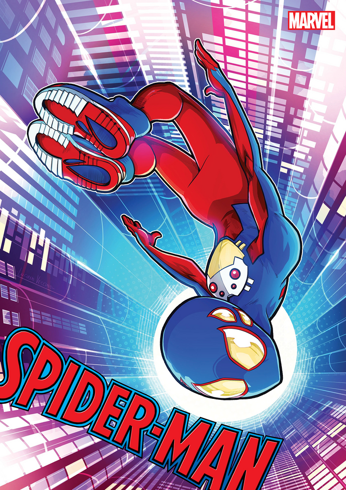 Spider-Man #8 2nd Print Luciano Vecchio Spider-Boy Variant (06/14/2023) Marvel (ONLINE ORDER ONLY)