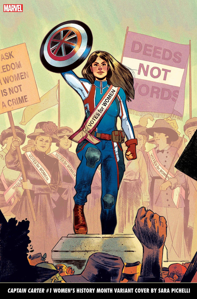 Captain Carter #1 C Sara Pichelli Women'S History Variant (03/09/2022) Marvel (ONLINE ORDER ONLY)