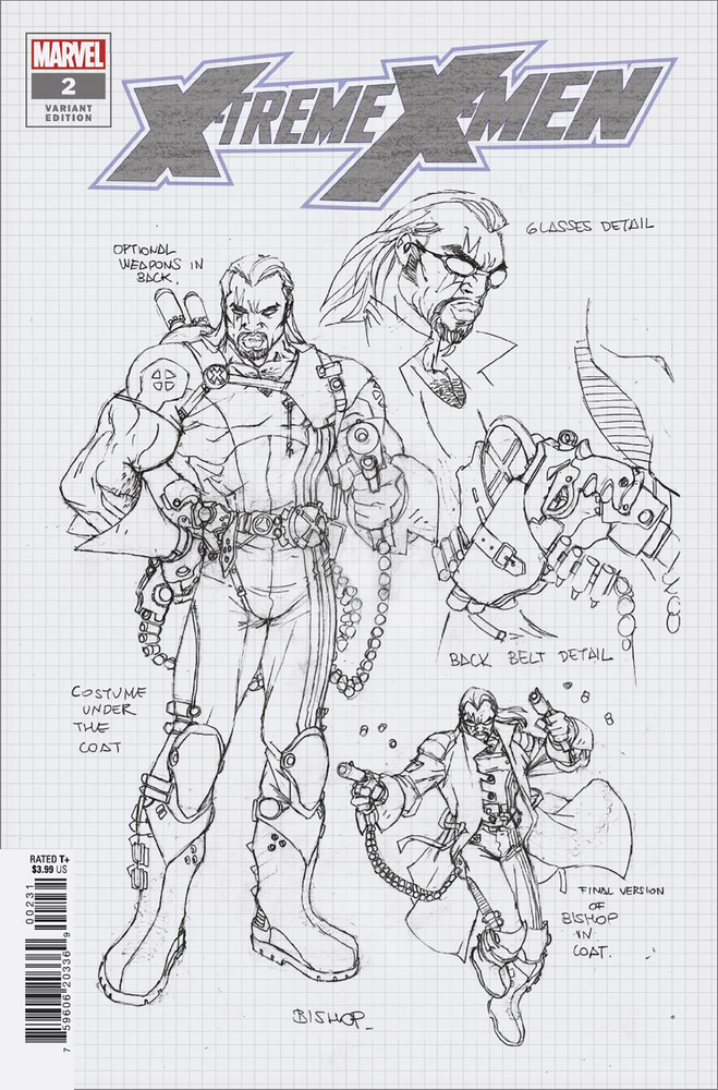 X-Treme X-Men #2 1:10 Salvador Larroca Classic Design Variant (12/28/2022) Marvel (ONLINE ORDER ONLY)
