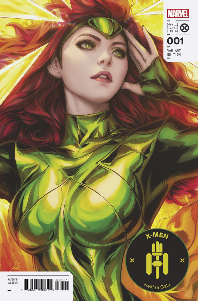 X-Men Hellfire Gala #1 D Stanley Lau Artgerm Variant GGA (07/13/2022) Marvel (ONLINE ORDER ONLY)