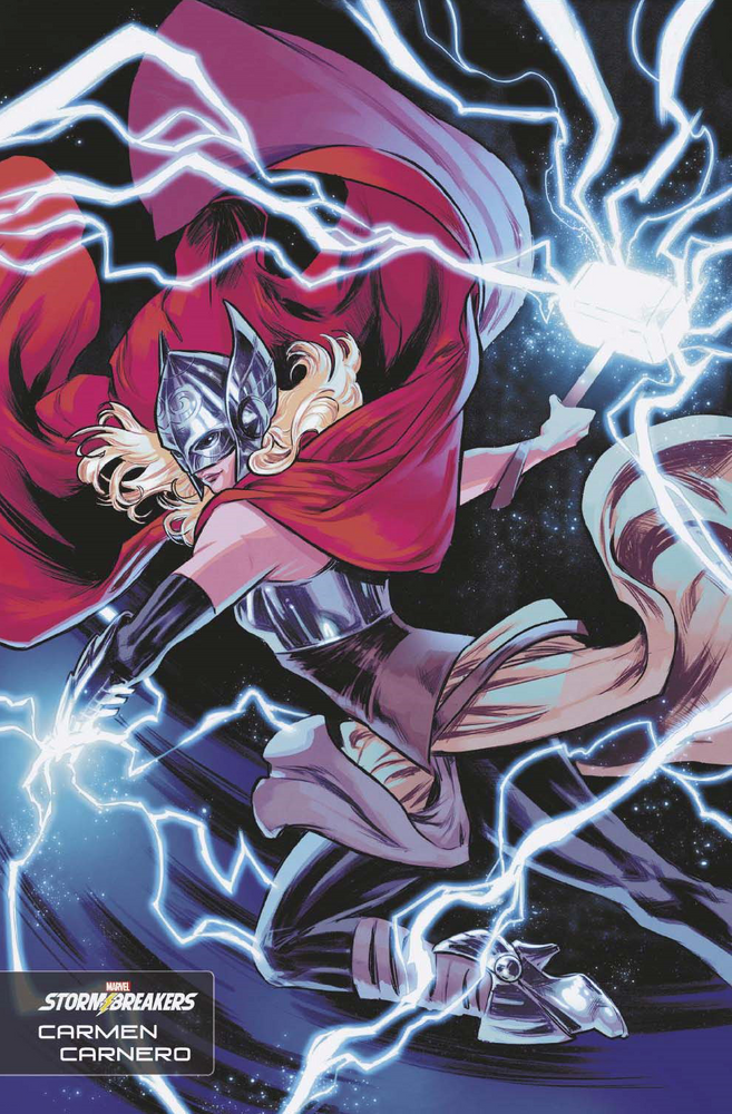 Jane Foster Mighty Thor #1 C (Of 5) Carnero Stormbreakers Variant (06/08/2022) Marvel (ONLINE ORDER ONLY)