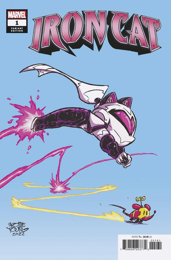 Iron Cat #1 C (Of 5) Skottie Young Variant (06/29/2022) Marvel (ONLINE ORDER ONLY)