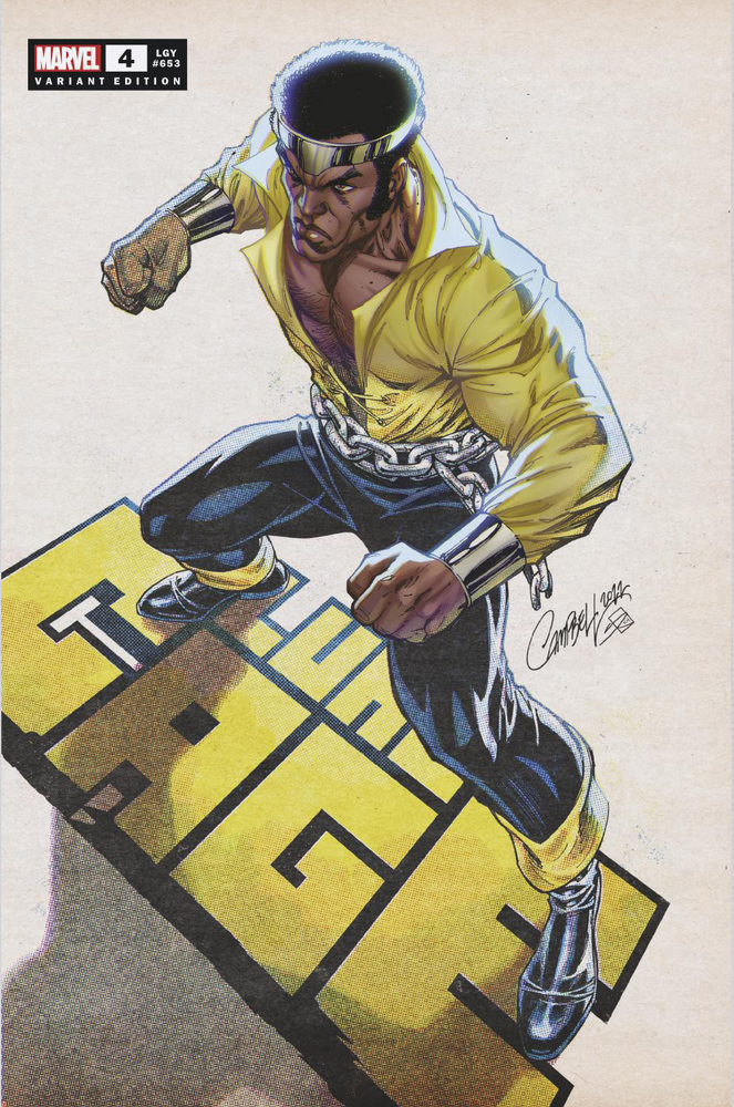 Daredevil #4 D J Scott Campbell Anniversary Variant Luke Cage (10/12/2022) Marvel (ONLINE ORDER ONLY)