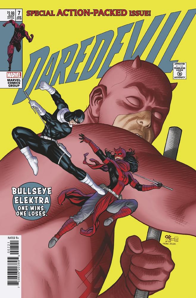 Daredevil #7 B Frank Cho Classic Homage Variant (01/11/2023) Marvel (ONLINE ORDER ONLY)