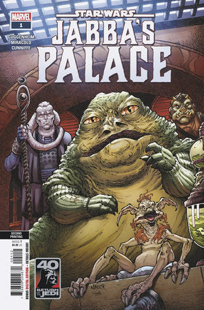 Star Wars Return Of Jedi Jabbas Palace #1 2nd Print Todd Nauck Boba Fett Variant (05/10/2023) Marvel (ONLINE ORDER ONLY)