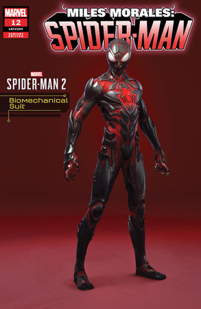Miles Morales Spider-Man #12 D Biomechanical Suit Variant [Gw] (11/29/2023) Marvel (ONLINE ORDER ONLY)