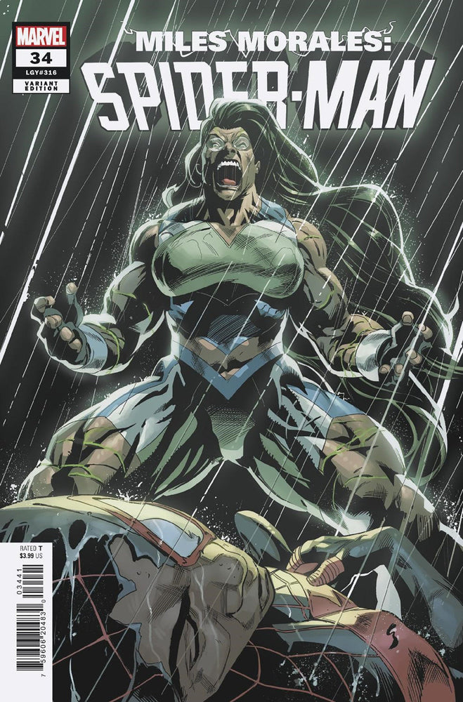 Miles Morales: Spider-Man #34 Geoff Shaw Variant (Online Order Only)