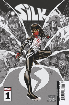 Silk #1 (Of 5) 2nd Print Dave Johnson Variant (06/21/2023) Marvel (ONLINE ORDER ONLY)