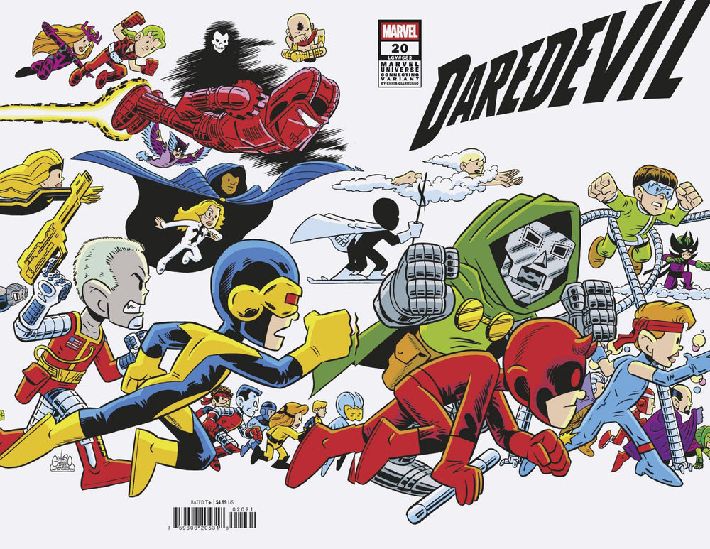 Daredevil #20 Chris Giarrusso Marvel Universe Connecting Wrap Variant C (Online Order Only)