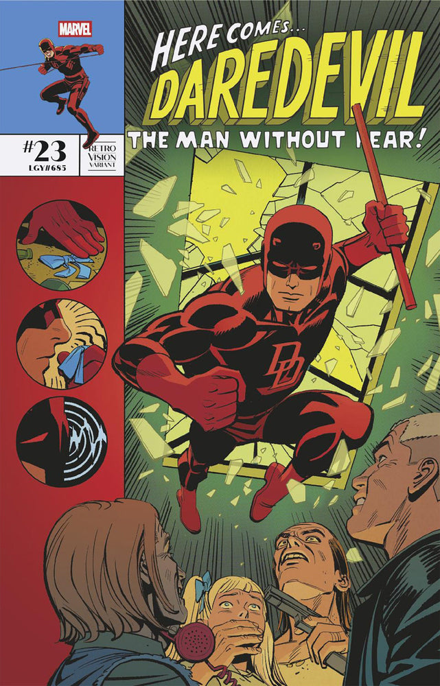 Daredevil #23 Leo Romero Retrovision Variant (Online Order Only)