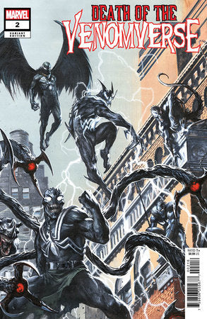 Death Of Venomverse #2 G (Of 5) 1:10 Gabriele Dell'otto Connecting Variant (08/16/2023) Marvel (ONLINE ORDER ONLY)