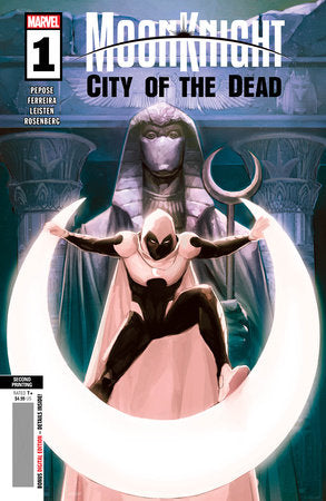 Moon Knight City Of The Dead #1 (Of 5) 2nd Print A Variant (08/30/2023) Marvel (ONLINE ORDER ONLY)