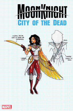 Moon Knight City Of Dead #2 D (Of 5) 1:10 Marcelo Ferreira Design Variant (08/23/2023) Marvel (ONLINE ORDER ONLY)