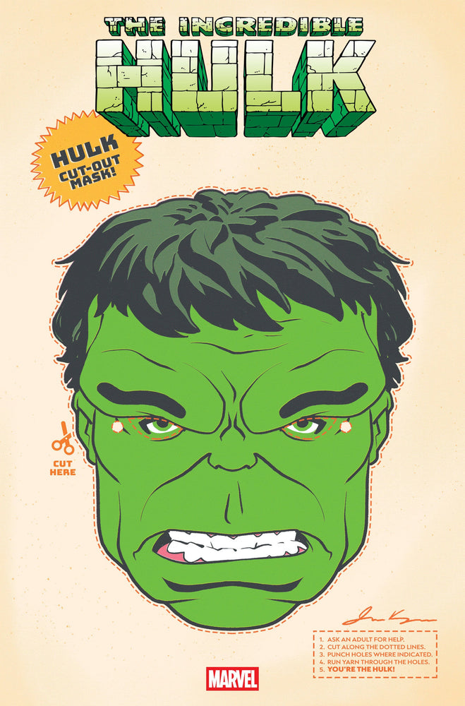 Incredible Hulk #29 Retro Halloween Mask Variant (ONLINE ORDER ONLY)