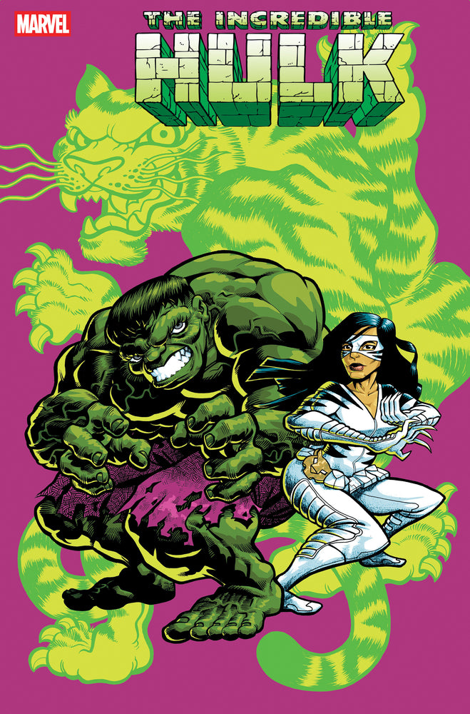 Incredible Hulk #30 J. Gonzo White Tiger Team Up Variant